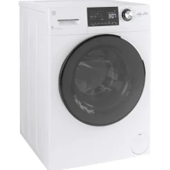 GE Laveuse sécheuse 2 en 1, Blanc, 24'', Chargement frontal - GFQ14ESSNWW