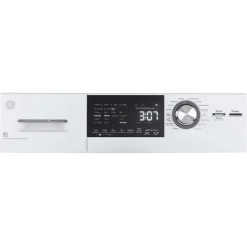 GE Laveuse sécheuse 2 en 1, Blanc, 24'', Chargement frontal - GFQ14ESSNWW