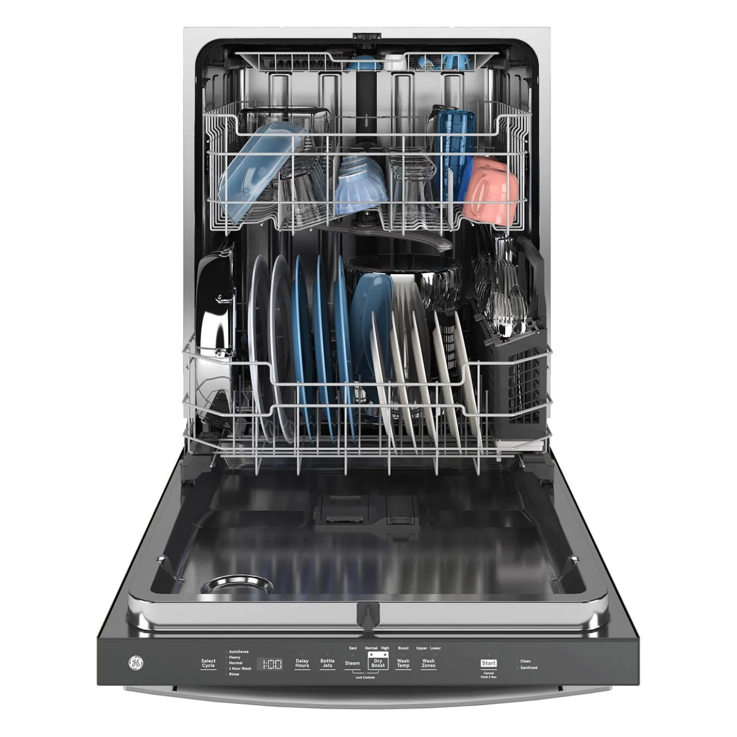 GE Lave-vaisselle Encastré Acier inoxydable 24" 45dB - GDT670SYVFS