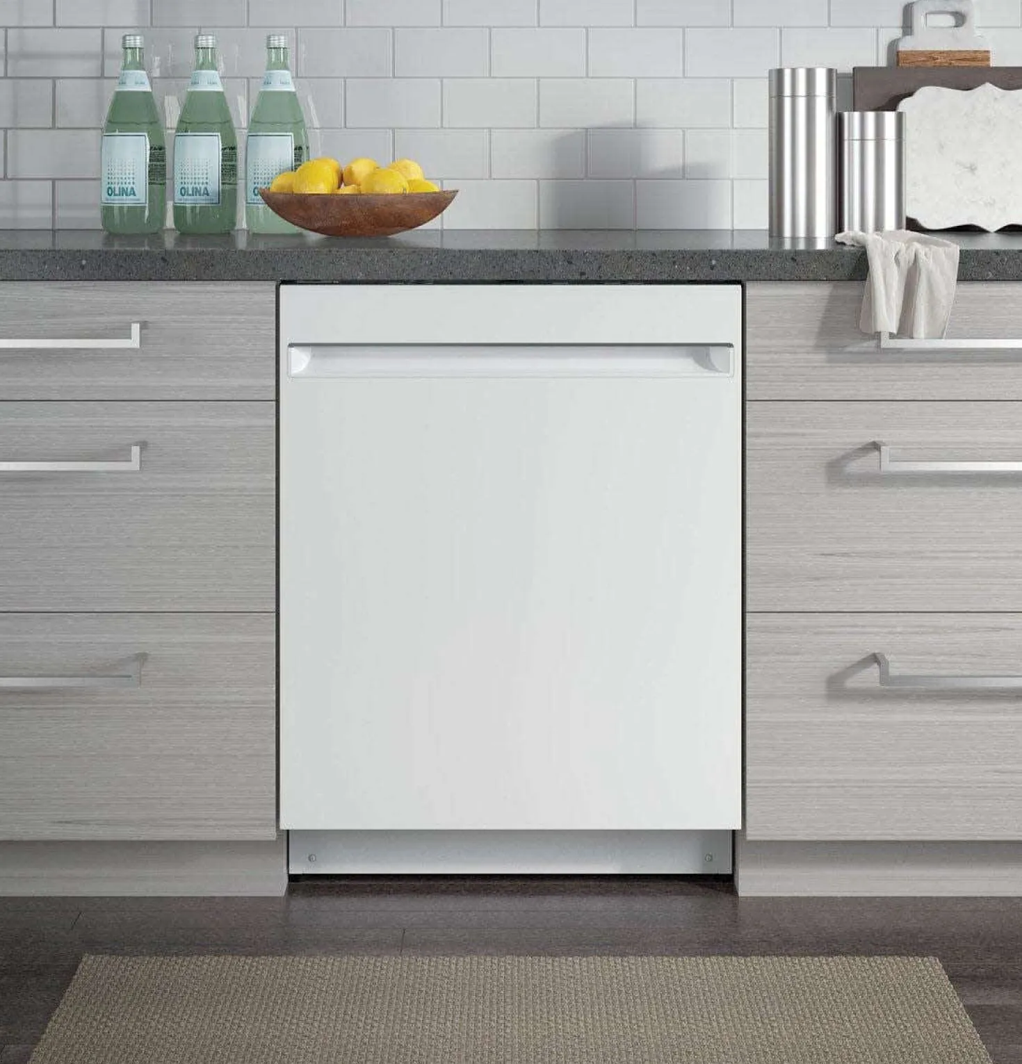 GE Lave-vaisselle Encastré Blanc 24" 51dB - GDT225SGLWW