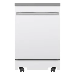 GE Lave-vaisselle portatif Portatif Blanc 24" 56dB - GPT225SGLWW