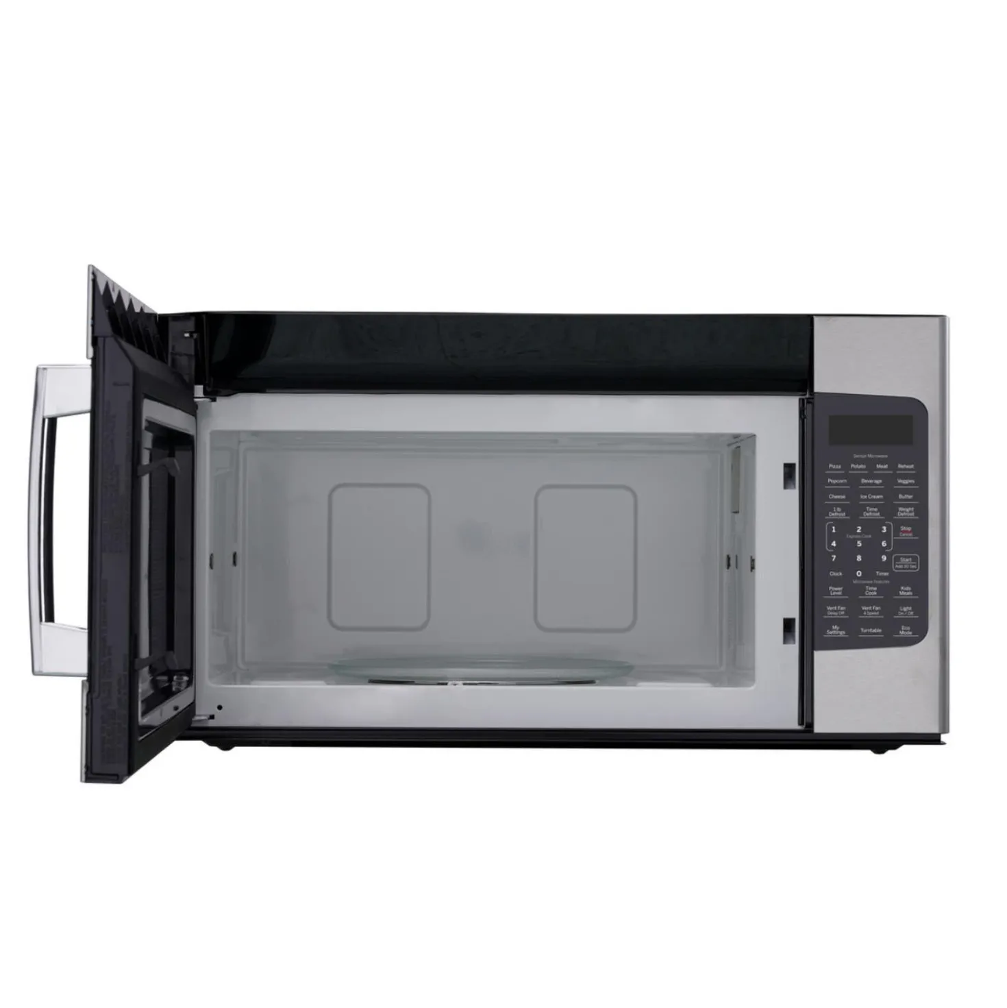 GE Micro-ondes/Hotte 1,8 pi3 Inox30" JVM2185SMSS