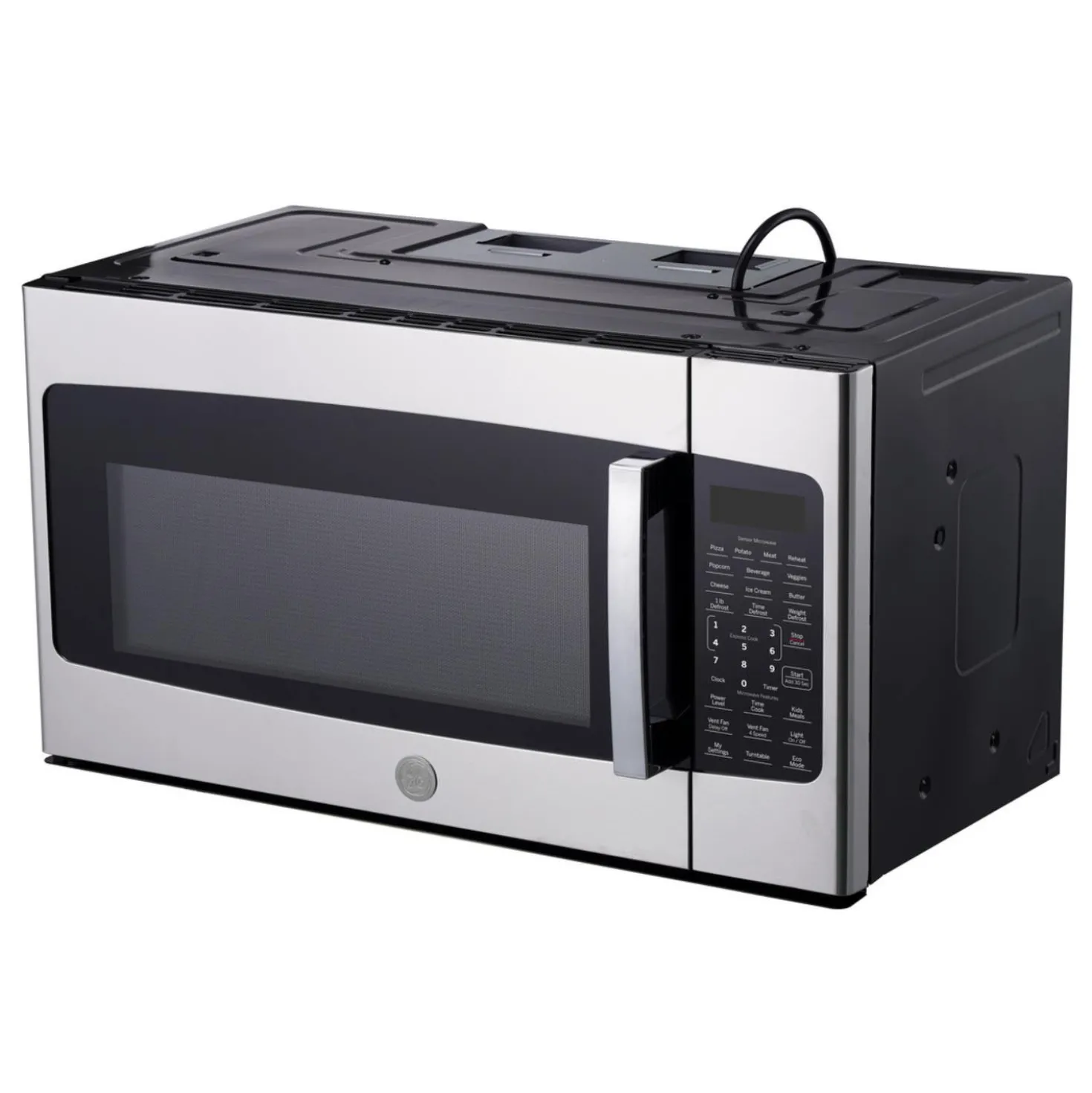 GE Micro-ondes/Hotte 1,8 pi3 Inox30" JVM2185SMSS