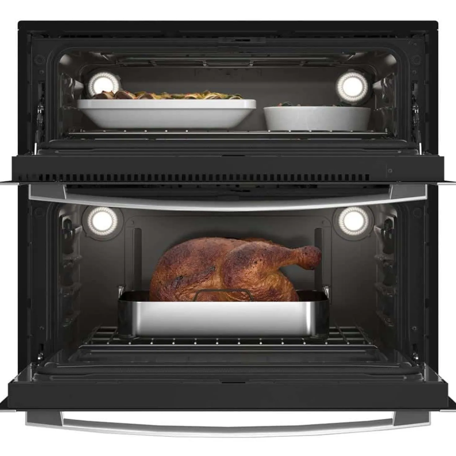 GE Profile Four mural Acier inoxydable30"Électrique - PTS9200SNSS