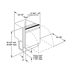 GE Profile Lave-vaisselle Encastré Blanc 18