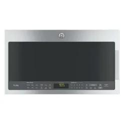 GE Profile Micro-ondes/hotte 2,1 pi3, Acier inoxydable, 30", 400