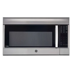 GE Profile Micro-ondes/hotte 1,8 pi3, Acier inoxydable, 30", 400