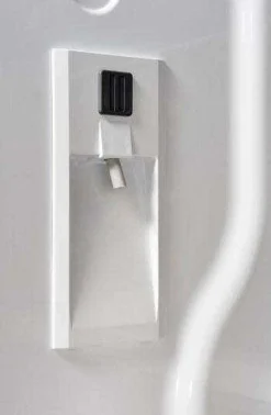 GE Profile Réfrigérateur 20,8 pi3 30 po Blanc Congélateur en bas, Portes françaises - PNE21NGLKWW