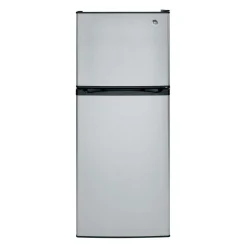 GE Réfrigérateur 11,6 pi3 24 po Acier inoxydable Congélateur en haut - GPE12FSKSB