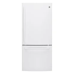 GE Réfrigérateur 20,9 pi3 30 po Blanc Congélateur en bas - GDE21DGKWW