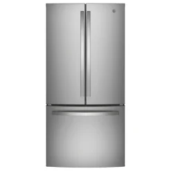 GE Réfrigérateur 24,7 pi3 33 po Inox Portes françaises - GNE25JYKFS