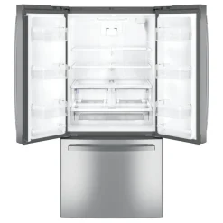 GE Réfrigérateur 24,7 pi3 33 po Inox Portes françaises - GNE25JYKFS
