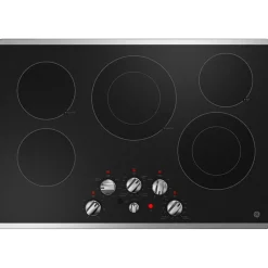 GE Table de cuisson Vitrocéramique Inox 30" Électrique Inox - JEP5030STSS