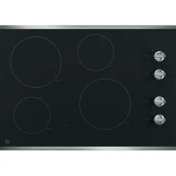 GE Table de cuisson Vitrocéramique Noir 30" Noir - JP3030SWSS