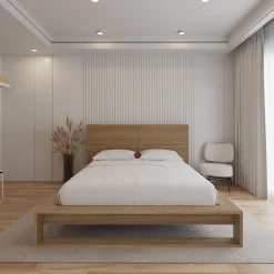 Grand lit avec tête de lit (60
