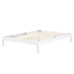 Grand lit en bois massif (60