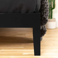 Grand lit en bois massif (60