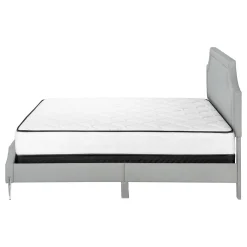 Grand lit en tissu avec tête de lit (60