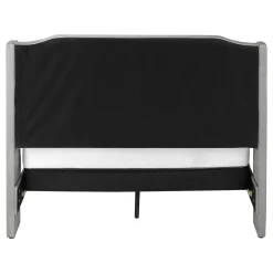 Grand lit en tissu avec tête de lit (60