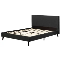 Grand lit en tissu avec tête de lit (60
