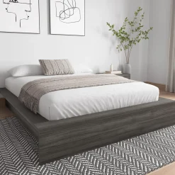 Grand lit plateforme (60