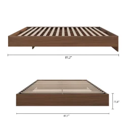 Grand lit plateforme (60