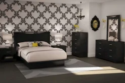 Grand lit plateforme (60