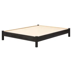 Grand lit plateforme (60
