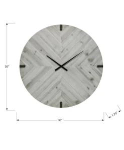 Horloge murale avec lumière del 30