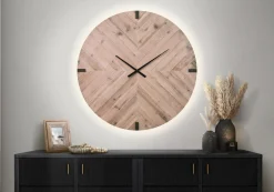 Horloge murale avec lumière del 30"