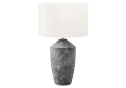 Lampe de table 25"H en béton