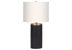 Lampe de table 24"H en béton