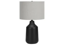 Lampe de table 24"H en béton