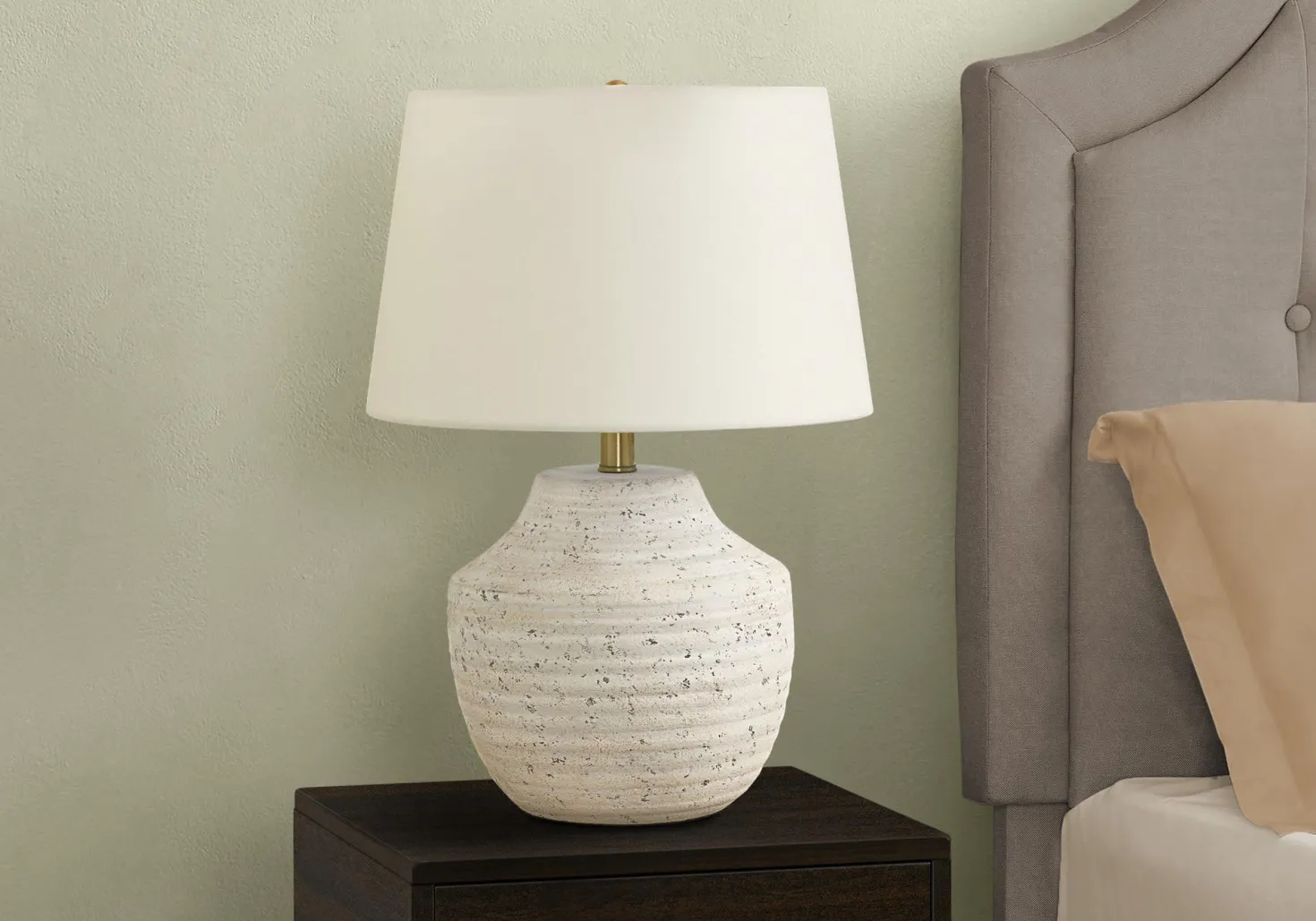 Lampe de table 20"H en béton