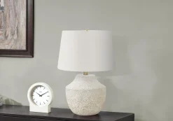 Lampe de table 20"H en béton