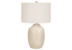 Lampe de table 26"H en céramique