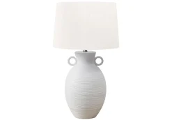 Lampe de table 30"H en céramique
