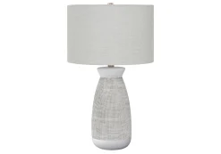 Lampe de table 27"H en céramique