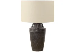 Lampe de table 28"H en céramique