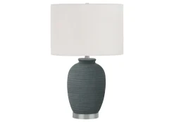 Lampe de table 24"H en céramique