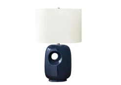 Lampe de table 26"H en céramique