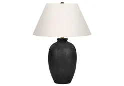 Lampe de table 24"H en céramique