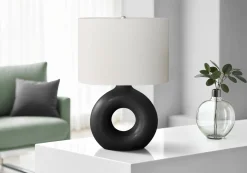 Lampe de table 24"H en céramique