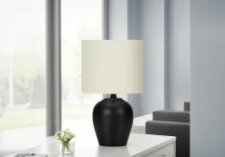 Lampe de table 17"H en céramique