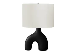 Lampe de table 25"H en céramique