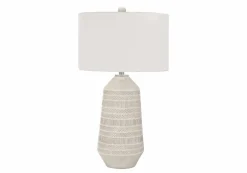 Lampe de table 33"H en céramique