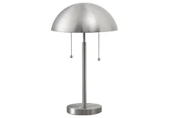 Lampe de table 20"H en métal