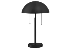 Lampe de table 20"H en métal