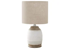 Lampe de table 16"H en résine