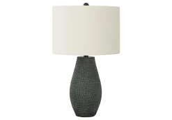 Lampe de table 24"H en résine